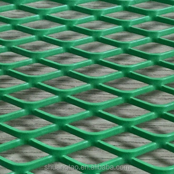 Professional product red color decorative metal expanded mesh