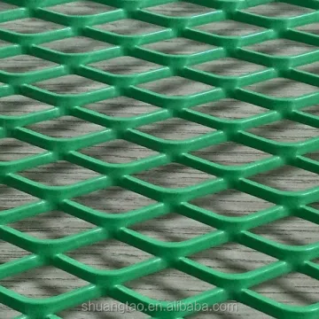 Professional product red color decorative metal expanded mesh