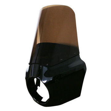 Custom Club Style Headlight Fairing Cowl for Harley Davidson Motorcycles