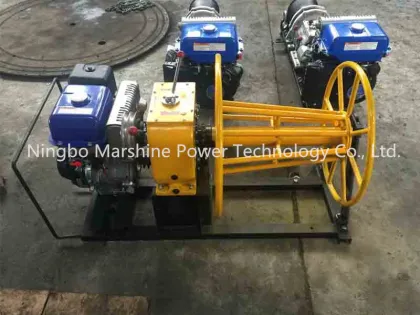 Wire Take up Device Lifting up Winch Machine