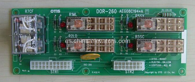 DOR-260 Tablero de relevos para ascensores LG Sigma