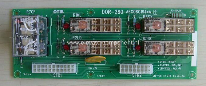 Relay Board for LG Sigma Elevators DOR-260