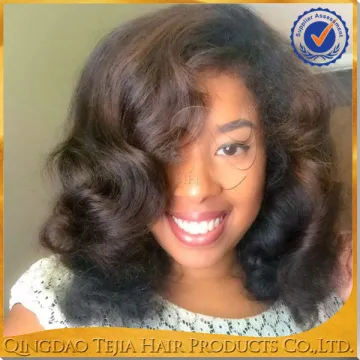 New products short wavy bob two tone ombre virgin brazilian human hair wigs full lace short