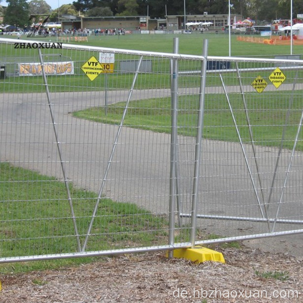 Heiß getauchtes verzinkter Australien Temporärer Zaun