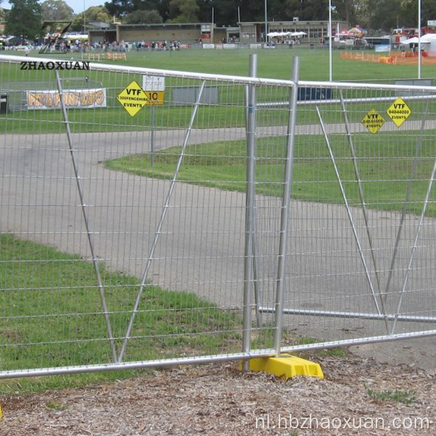 Heet gedompeld gegalvaniseerd Australië Tijdelijk hek