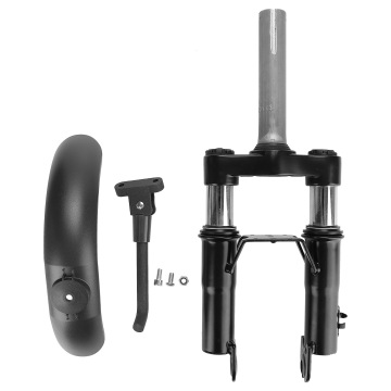 Xiaomi Mijia M365 Pro/Pro2/S1 Electric Scooter Front Suspension Fork with Hydraulic Shock Absorber and Tube for Improved Shock Absorption