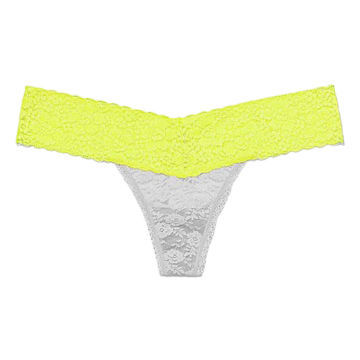 Girl's Thong with Lace Waist Band/Cotton Crotch, Design Customer's Own Boyshorts, OEM Factory
