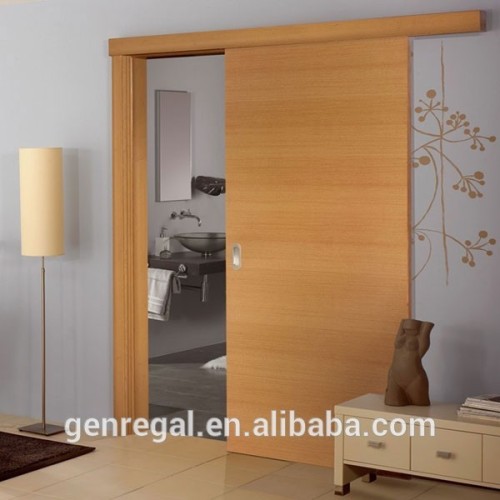 Melamine finished Wooden cheap sliding door design