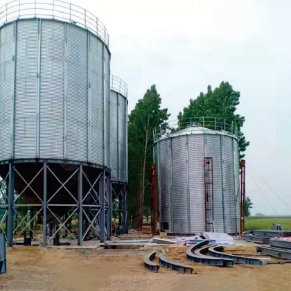Silos in the grain and its related industries