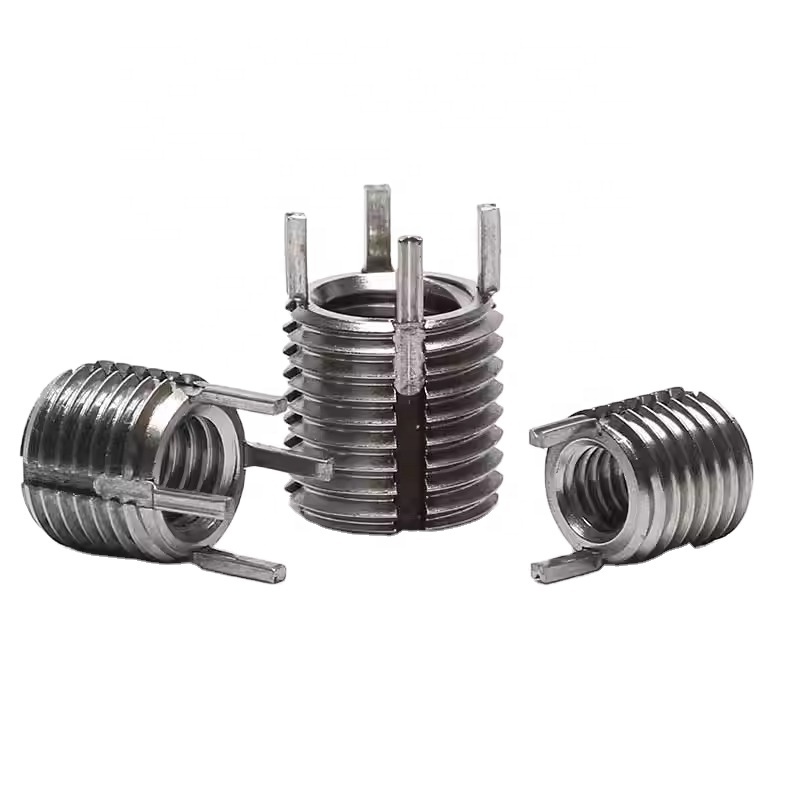Heavy and Light Duty Stainless Steel Key Locking Thread Insert Fasteners for Keensert and Keensert Threaded Bushes