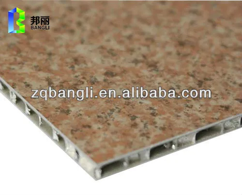 Stone Aluminum Honeycomb Panel (AHP)/interior stone paneling plant room with bathroom