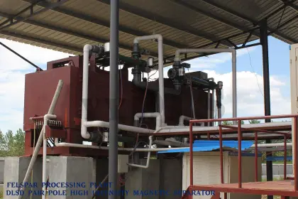 Pari-Pole High Gradient Magnetic Separator for Albite (DLSD-2)
