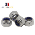 Metric Nylon Lock Nut Stainless Steel