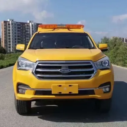 Emergency power supply of electric repair vehicle