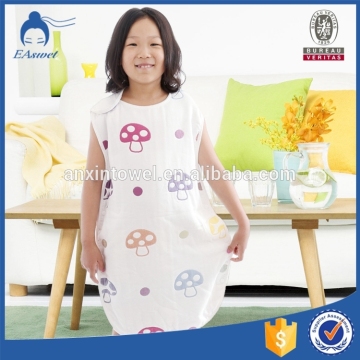 New Design 100% cotton Baby Sleeping Bag suitable for 6~10 years