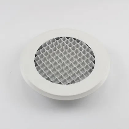 aluminum hvac circular eggcrate return ceiling air grille