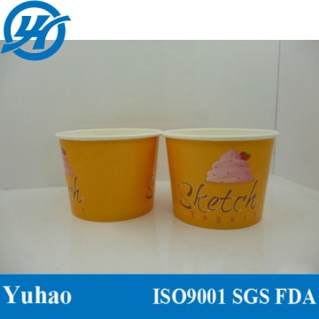 Frozen Dessert Paper Container for Ice Cream