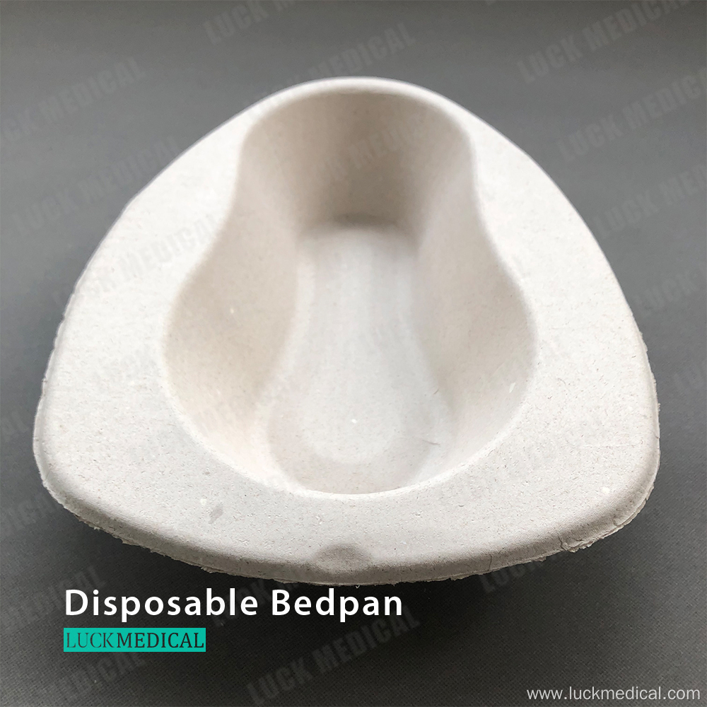 Biodegradable Bedpan Paper Made Bed Pan