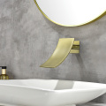 Wall Mounted Luxury Waterfall Faucet Spout