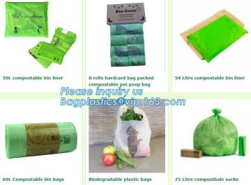 Biodegradable Plastic Portable Bone-shaped Dog Pet Poop Waste Bags, Pick Up Waste Pet Dog Poop Bag