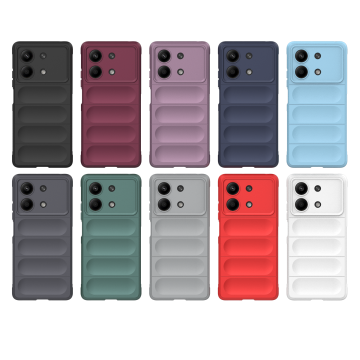 Magic Shield Silicone Phone Case for Xiaomi POCO X6 Pro/Redmi Note 13R Pro K70E