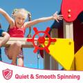 Kids Plastic Steering Wheel Pirate Ship Wheel for Kids Outdoor Playhouse Treehouse Supplier