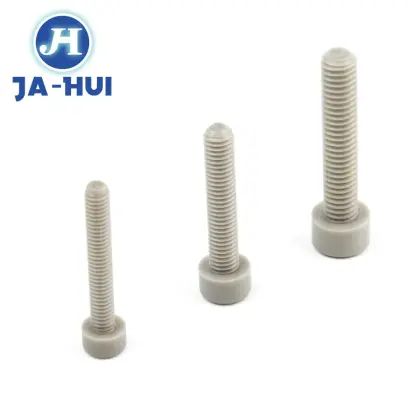PI Polyimide Plastic Fastening Screws flat phillips head Cap Screw