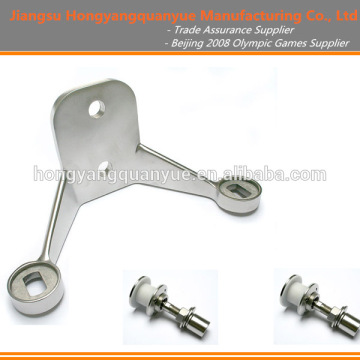 Wall / Aperture Fixed Stainless Steel 2 Arm 90 degree Spider Fitting