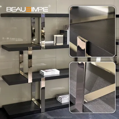 Modern Solid Wood Frame Bookshelf