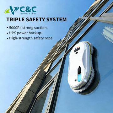 Navigation Enabled Electric Window Cleaning Robot