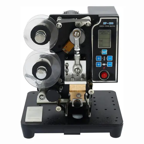 Electric Ribbon Coding Machine with Manual Date Code Printer - Good Price