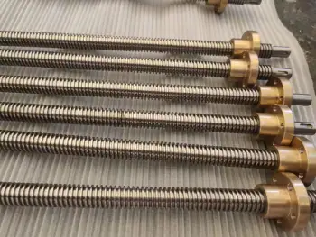 Trapezoidal Lead Screw With Brass Nut