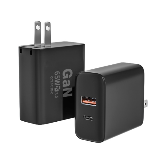 Hot Products 65W GaN Technology Fast Charging Power Adapter GaN USB C Wall Charger for Laptop Phones