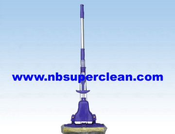 extendable pva cleaning sponge mop with long handle