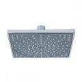 Big Spray Square Chromed Gray Rainfall Overhead Shower