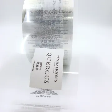 Cosmetic Bottle Label Stickers With Logo