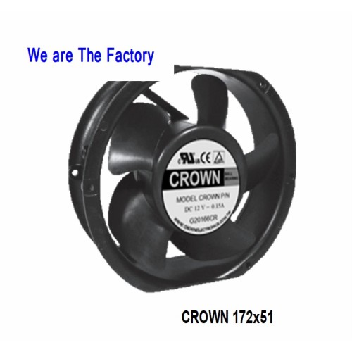 Crown 17051 Server A3 DC -Lüfter für Möbel