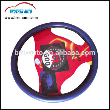 2015 new hot sell economical universal pu 42cm swift car steering wheel cover
