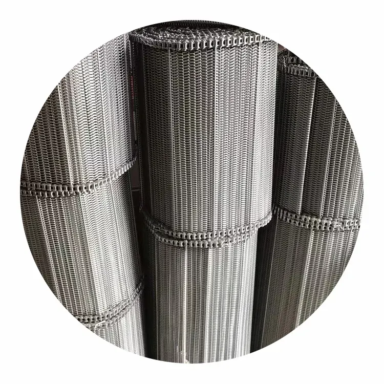 High Temperature Stainless Steel Chain Wire Mesh Conveyor Belt