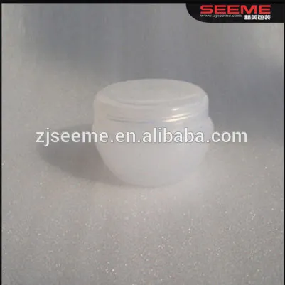 50g skin care hand cream plastic jar pp body scrub jars