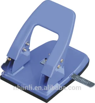 metal 2 hole paper punch with ruler