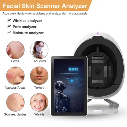 2023 New Skin Diagnosis and Hair Analyzer Machine - Esthetician Supplies & Skin Analyzer
