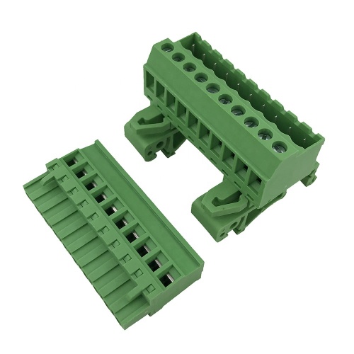 10pin 5.08mm Pitch 35mm DIN RAIL-Anschlussblock