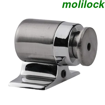 Zinc Alloy Door Magnetic Catch, Satin Nickel Finish Door Stopper