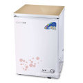 Horizontal Commercial Display Cabinet with Top Glass Door and 100L Chest Freezer