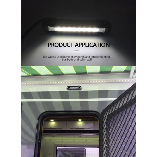 12v / 24v 12v Lampu Awningproof Waterproof 12V / lampu pimpinan pukulan / lampu LED eksternal kanggo treker motor motor lan prau