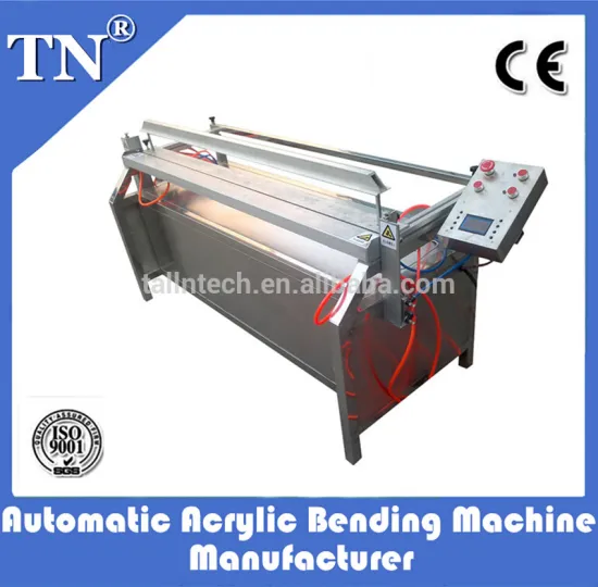 automatic bender for folding acrylic sign sheet