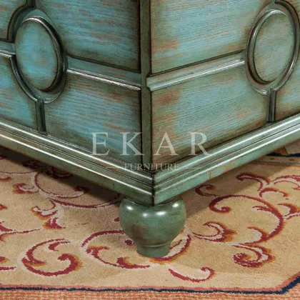Wholesale Antique Wood Country Retro Coffee Table