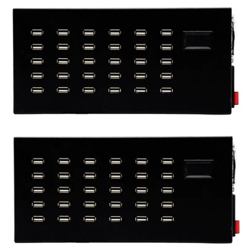 Stasiun pengisian daya 30 port USB