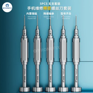 iFixes Tiktool iTK5 mini screwdriver set S2 bit, suitable for disassembly and repair of mobile phones and laptops.